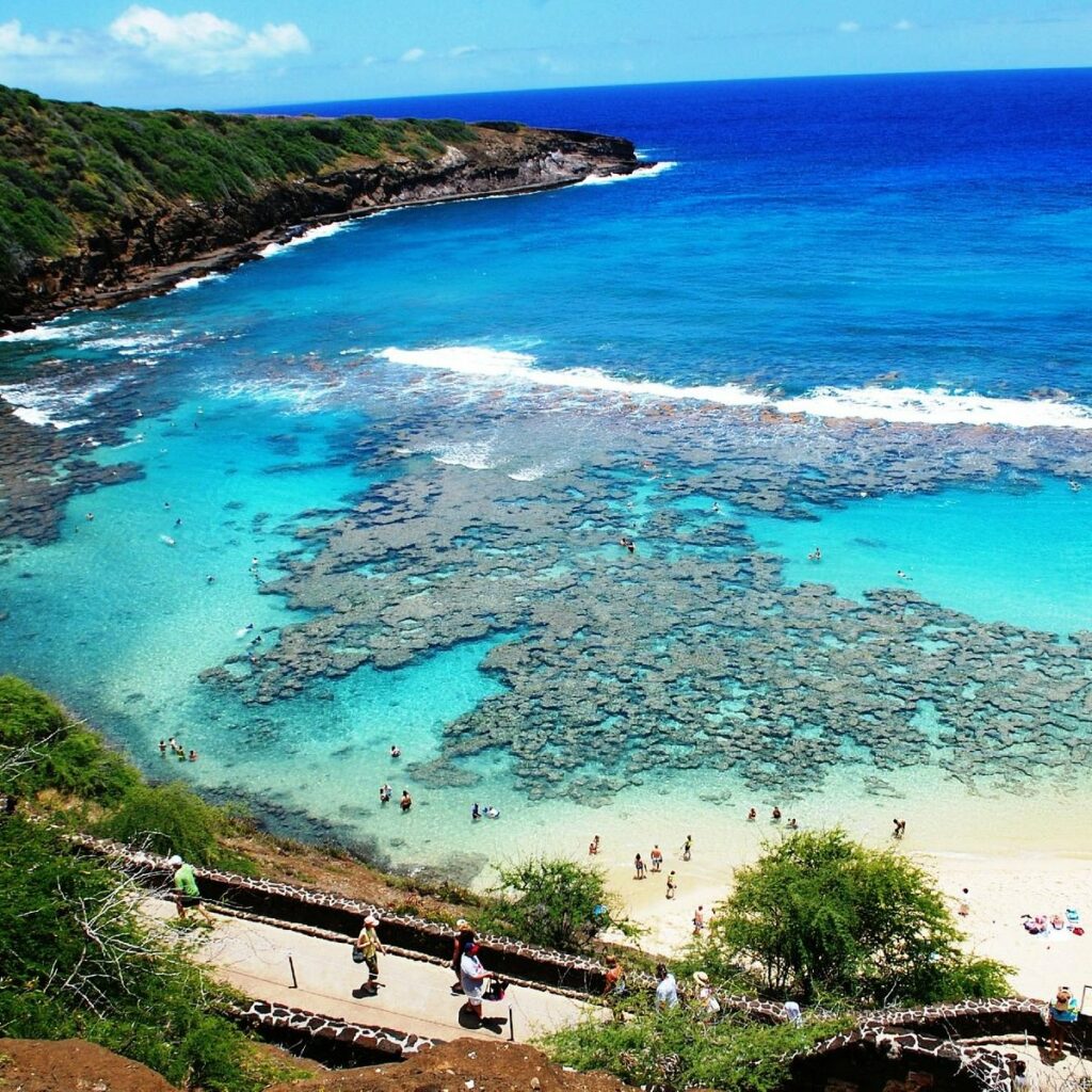 Which beach has the clearest water in the USA - West coast