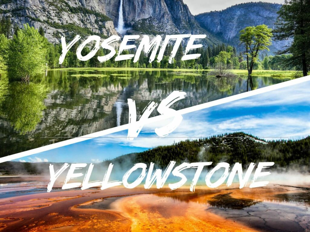 Which is bigger Yellowstone or Yosemite