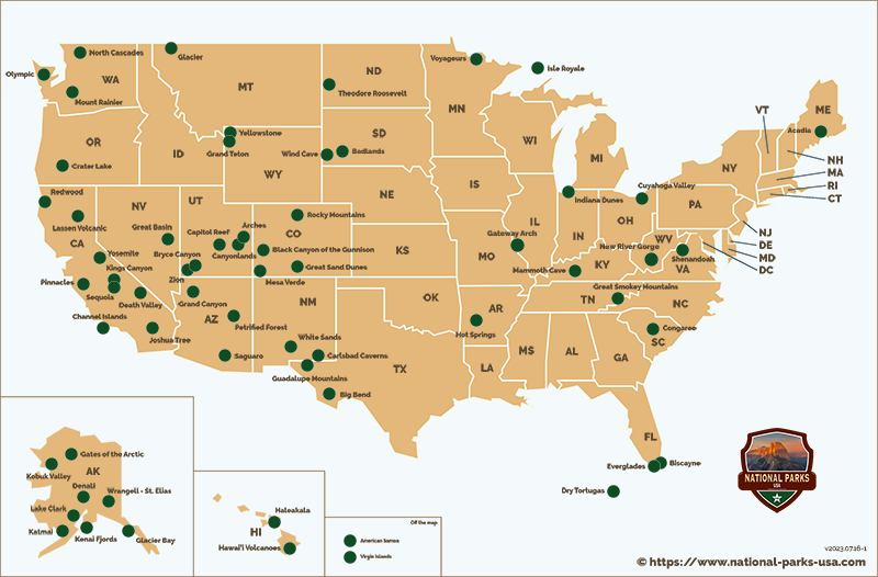 California’s Crown: Which State Has the Most National Parks? 6 – Amazing Sites